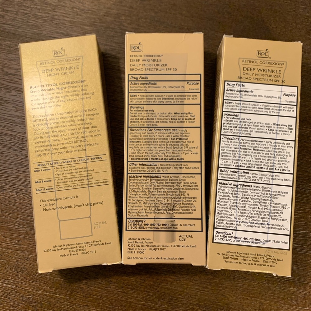 New, unopened RoC Day and Night Moisturizer.